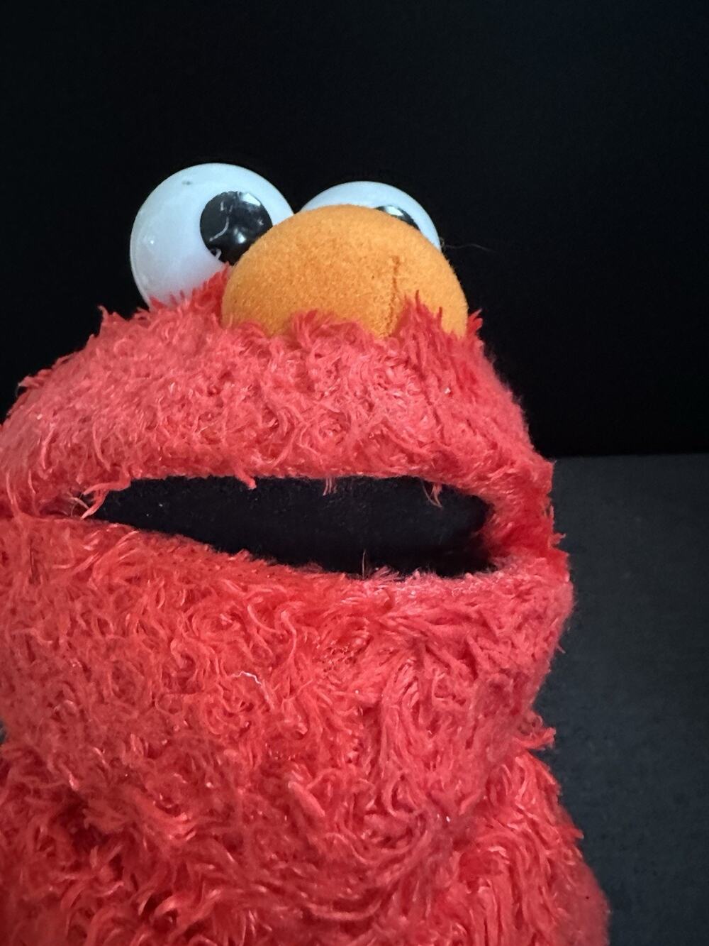 GUND Sesame Street Elmo Hand Puppet 13” Red Plush Vintage Character